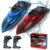 RC Boat for Kids 2 Pack Remote Control Boats Night Glowing Toy Waterproof with Rechargable Battery Boat for Pools Lakes Play Gifts Boys Girls