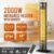 Maxkon Electric Heater Infrared Space Outdoor Indoor Patio Room Portable Energy Efficient Warmer Instant Carbon Fibre 2000W with Remote