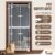 Retractable Safety Gate Pet Dog Cat Extra Tall with 3-Position Width Adjustment Fence Enclosure Guard Security Barrier Fencing for Stairs Doorway Kitchen